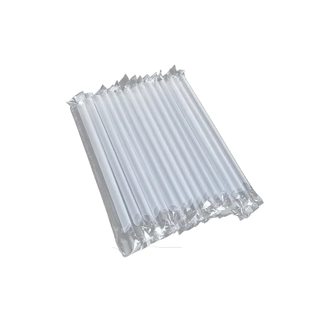 Ống hút nhựa trong phi 12x22 bọc màng túi OPP